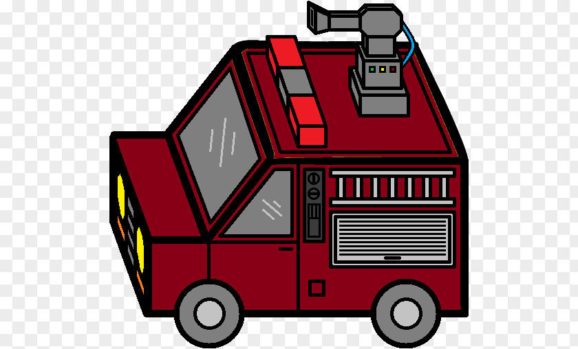 Fire Truck Car Emergency Vehicle Motor Art PNG