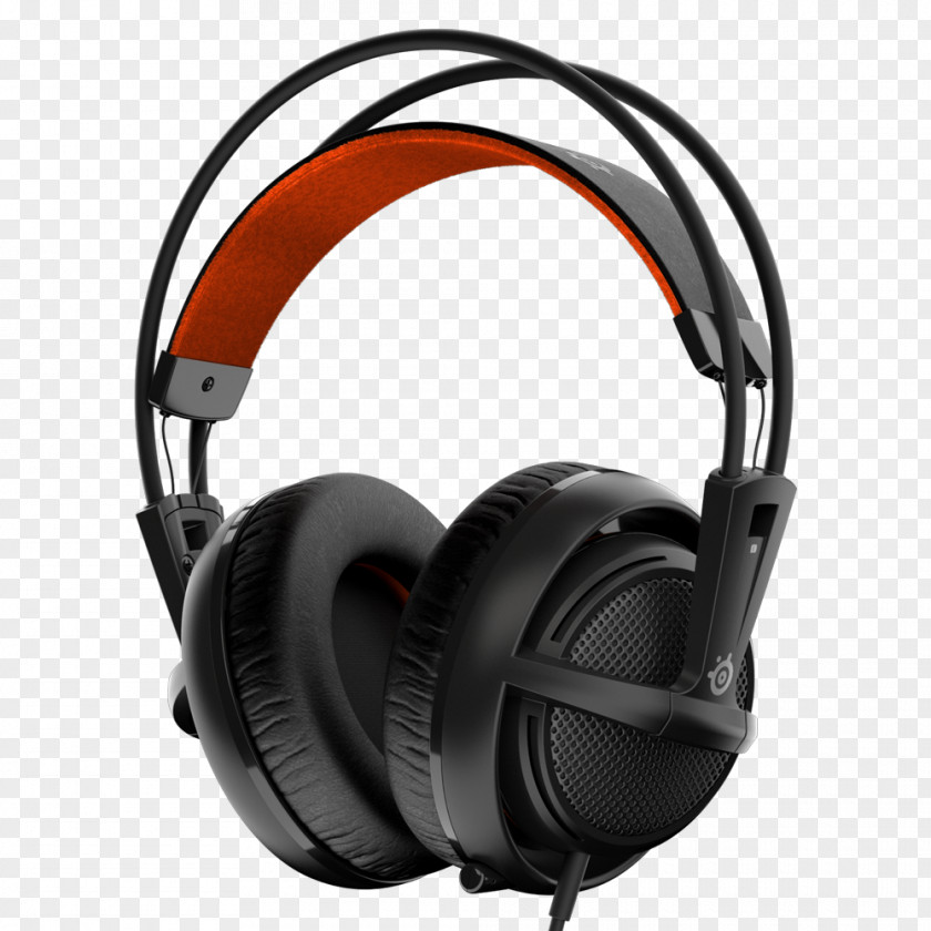 Headphones Black Video Game SteelSeries Microphone PNG
