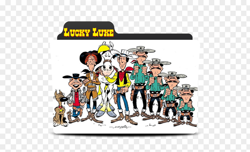 LUCKY LUKE Billy The Kid Rantanplan Calamity Jane Lucky Luke Jolly Jumper PNG
