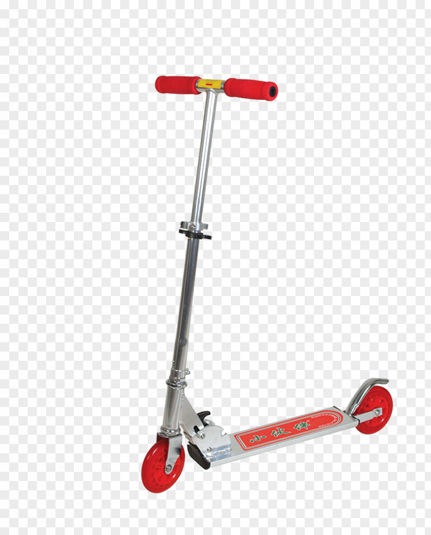 Red Scooter Kick PNG