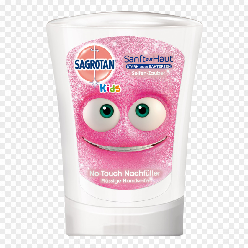 Sagrotan Kids No Touch Gerät Plus Nachfüller 1 Stk Lotion Soap Aloe Vera PNG