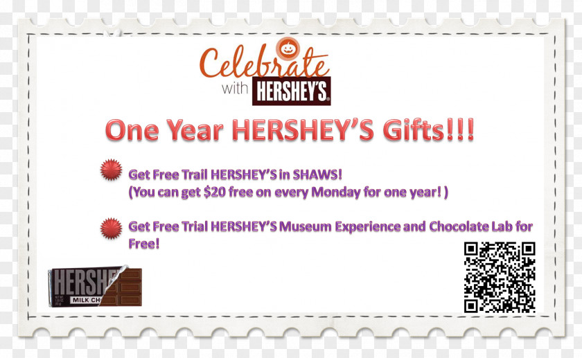 Snacks Promotions Paper Line The Hershey Company Brand Font PNG
