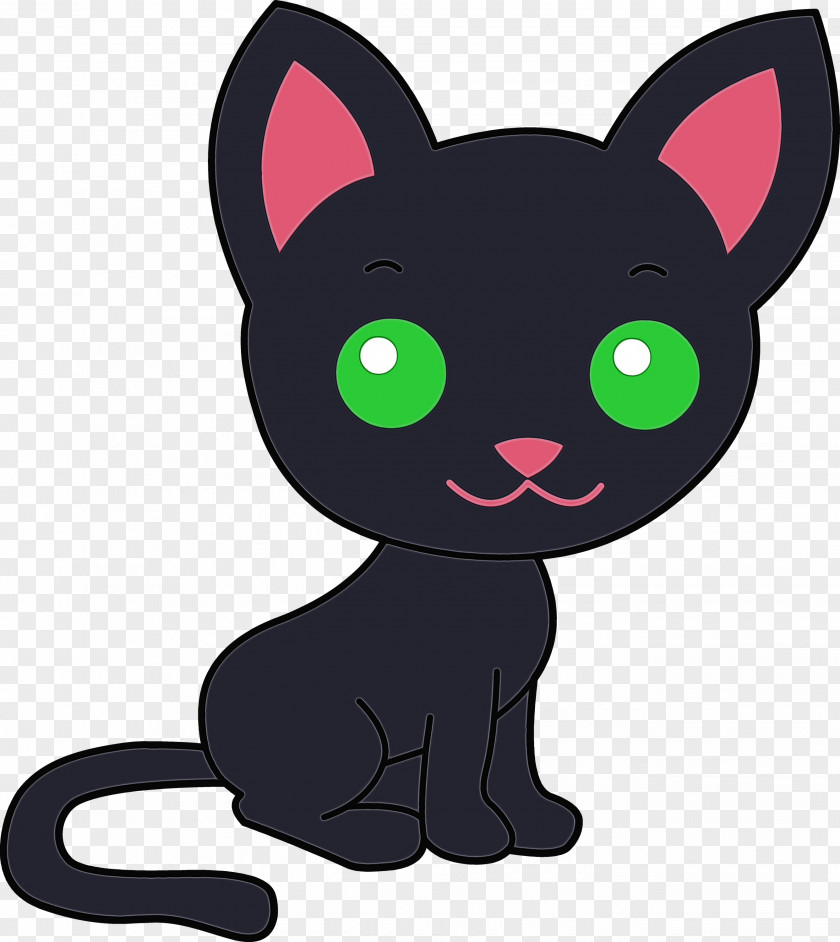 Tail Animation Cat Silhouette PNG