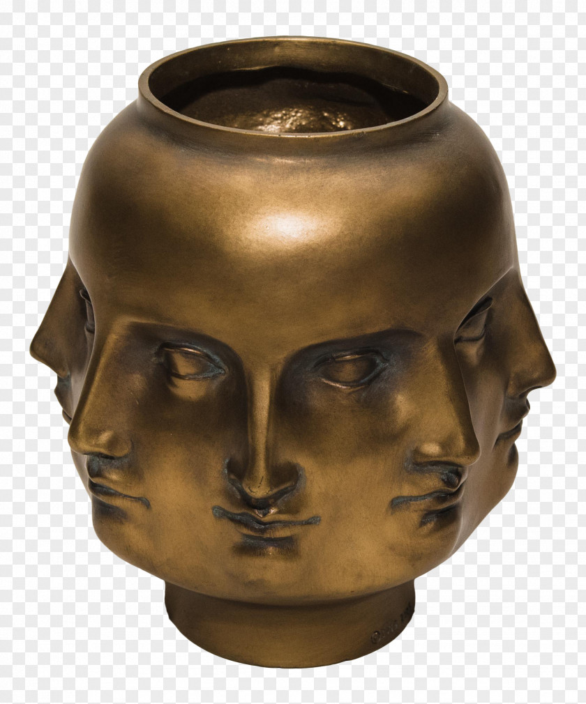 Vase Bronze Brass 01504 Urn PNG