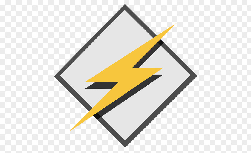 Media Winamp Triangle Area Symbol Yellow Sign PNG