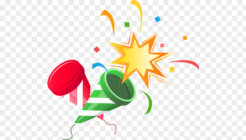 Confetti Birthday Clip Art PNG