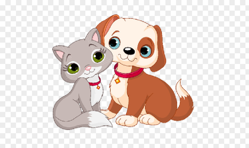 Cute Cat And Dog Dog–cat Relationship Puppy Kitten PNG