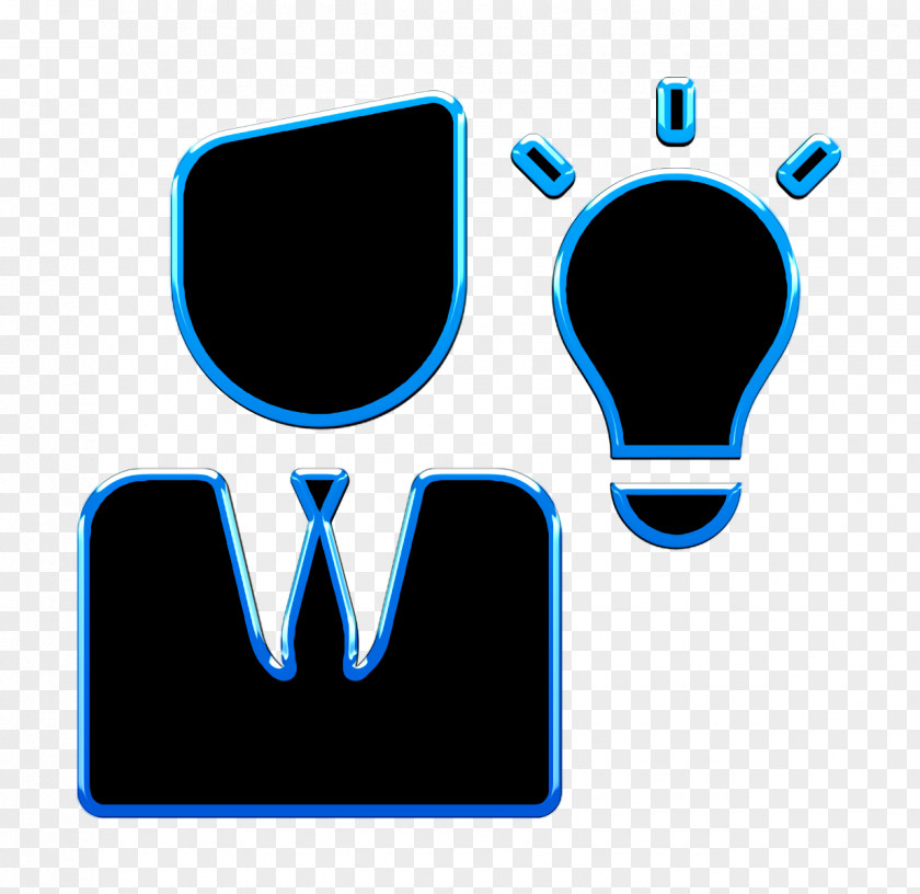Employment Icon Smart Worker Clever PNG