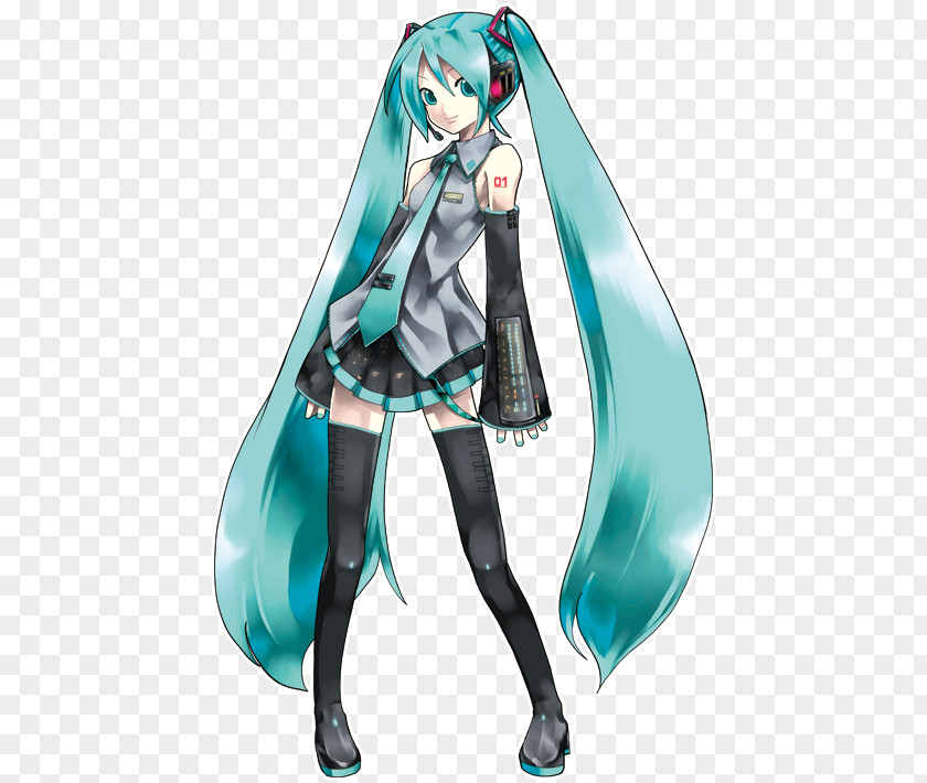 Hatsune Miku THE VOCALOID Produced By Yamaha Crypton Future Media Corporation PNG