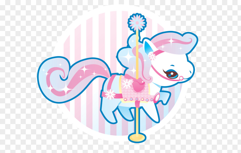 Pony Carousel Vertebrate Pink M Clip Art PNG