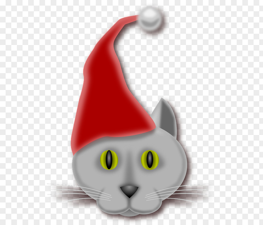A Christmas Hats Free Pictures Cat Santa Claus Kitten Clip Art PNG