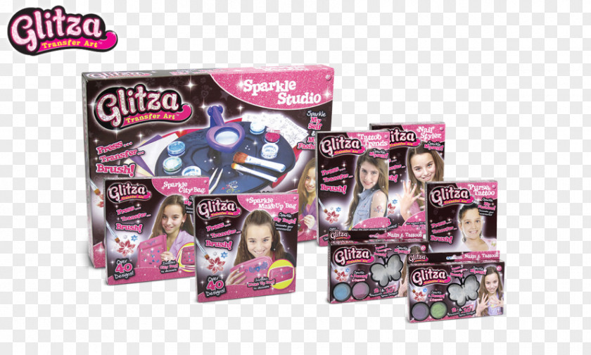 Creative Children's Toys Skin Tattoo Nail Knorrtoys.com GmbH Glitza PNG