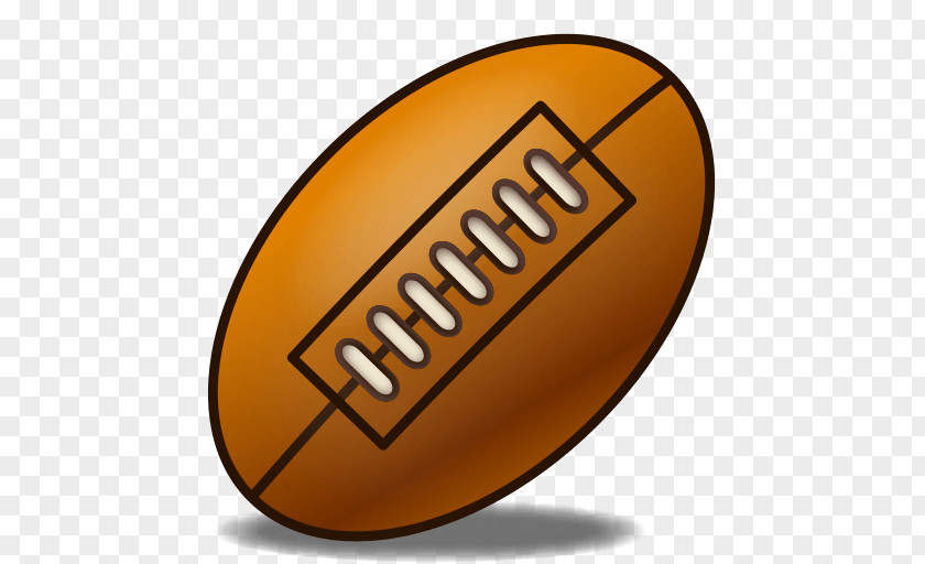 Rugby Emoji Ball Union League PNG