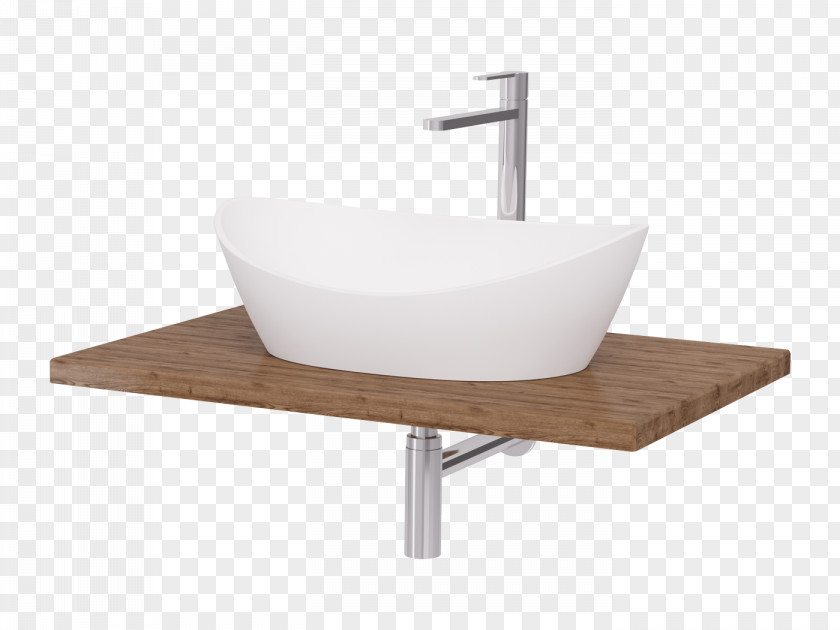 Wood TOP Sink Drain Stone Material Ceramic PNG