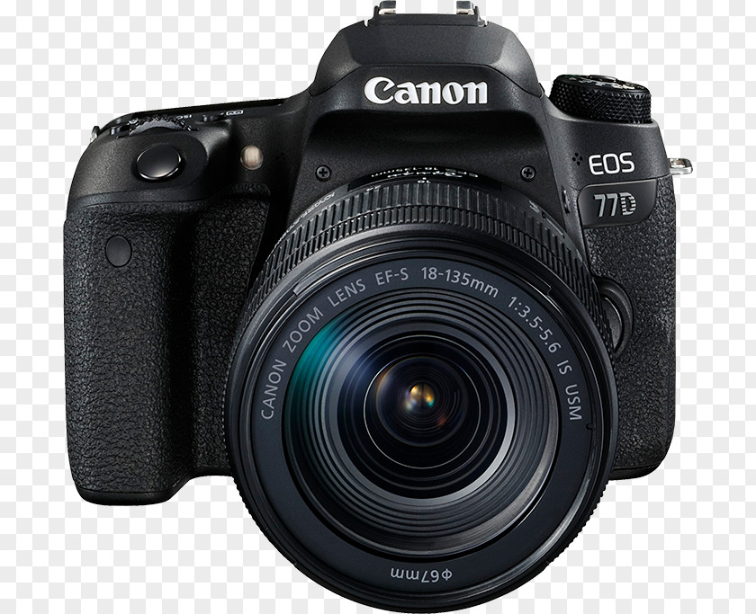 Camera Canon EOS 800D 750D 77D EF-S 18–135mm Lens PNG