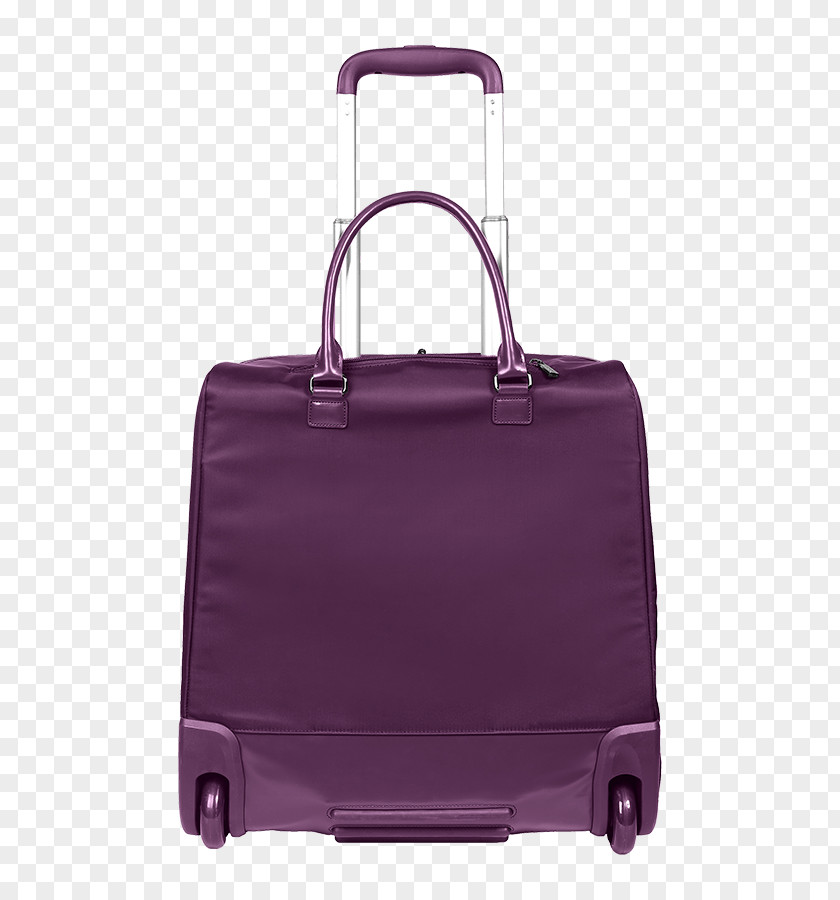 Purple Handbag Baggage Suitcase Samsonite PNG