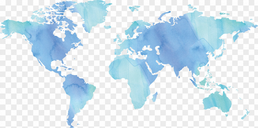 Watercolor Paintings, Earth Plates World Map United States Association Of Detectives Organization PNG