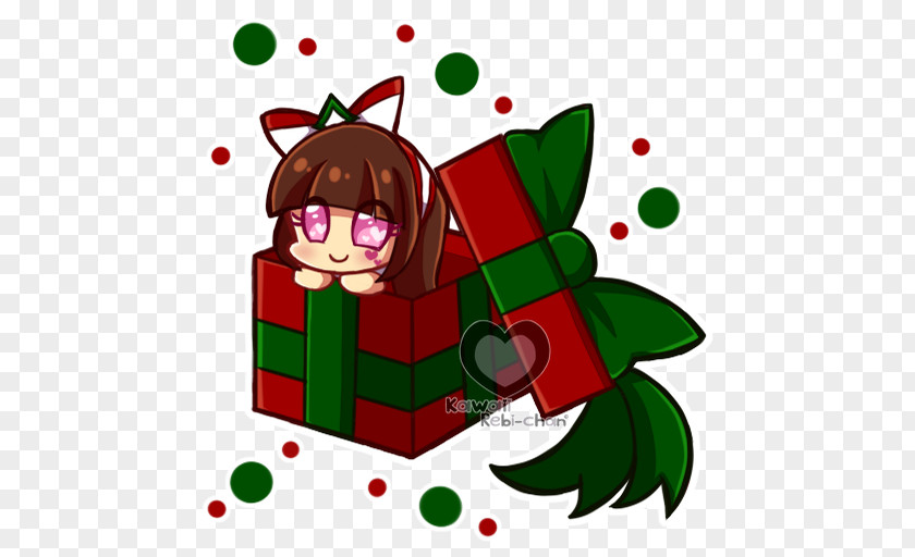 Christmas Tree Gift Art PNG