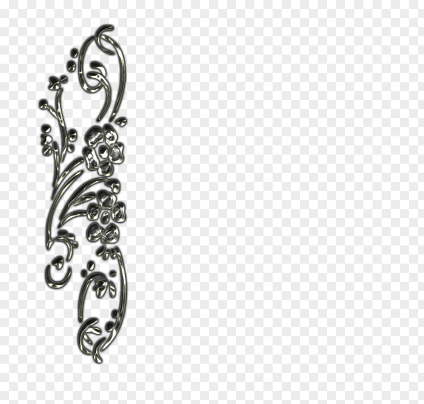 Silver Earring Body Jewellery Font PNG