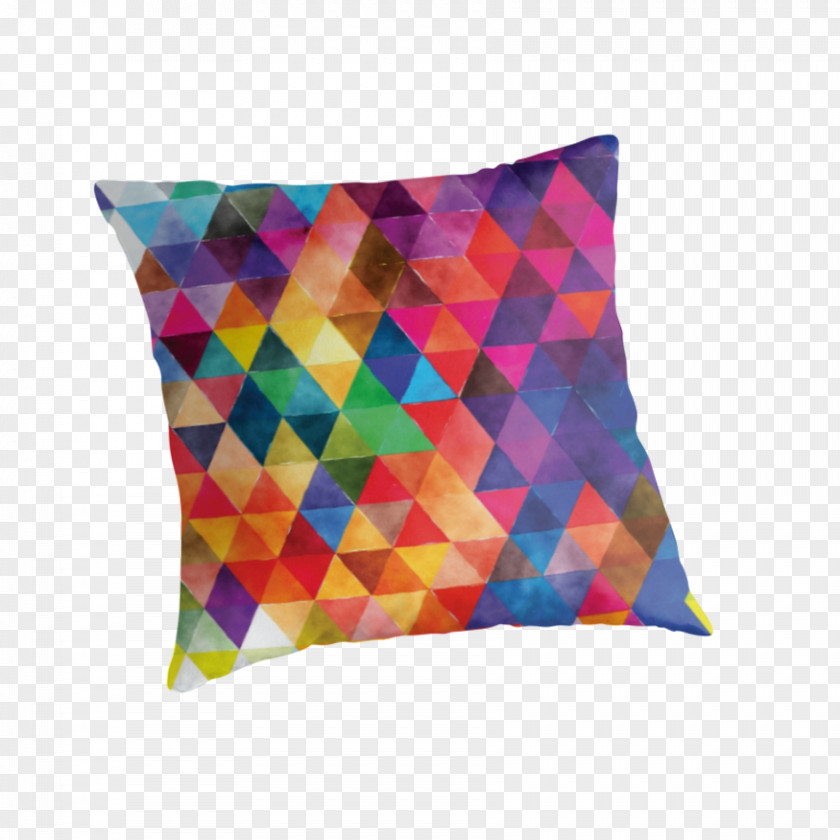 Triangle Pattern IPhone 6 Throw Pillows Cushion Thin-shell Structure PNG