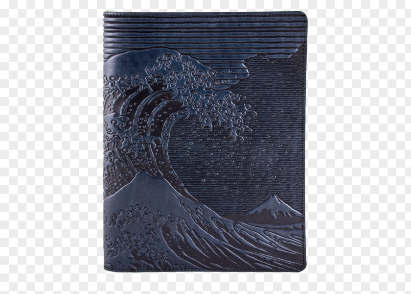 Notebook Cover The Great Wave Off Kanagawa Leather Wallet Exercise Book PNG