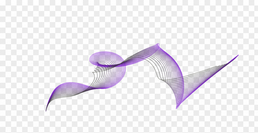 Purple Ribbon Dream Pattern Clip Art PNG