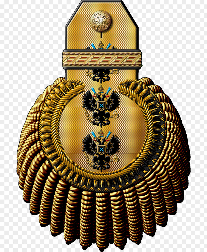 Russia Russian Empire Field Marshal Military Rank General PNG