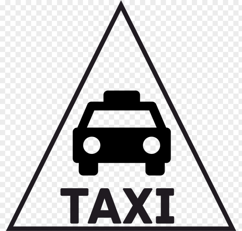 Triangle Clip Art Taxi Line PNG