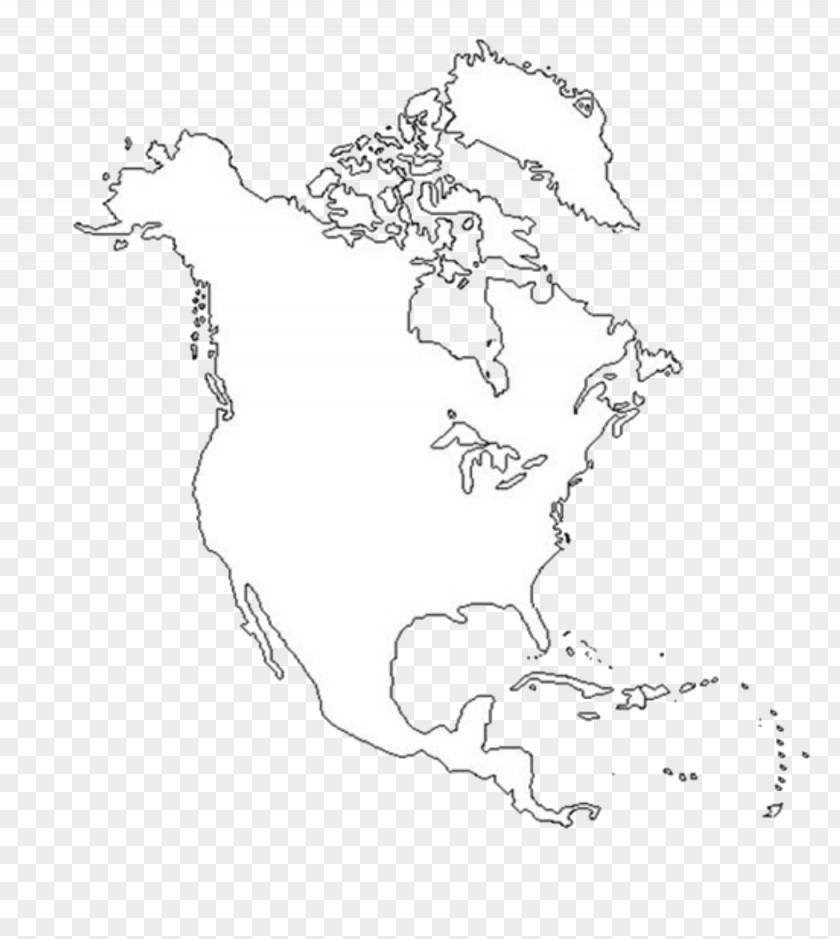 United States Blank Map Globe World PNG