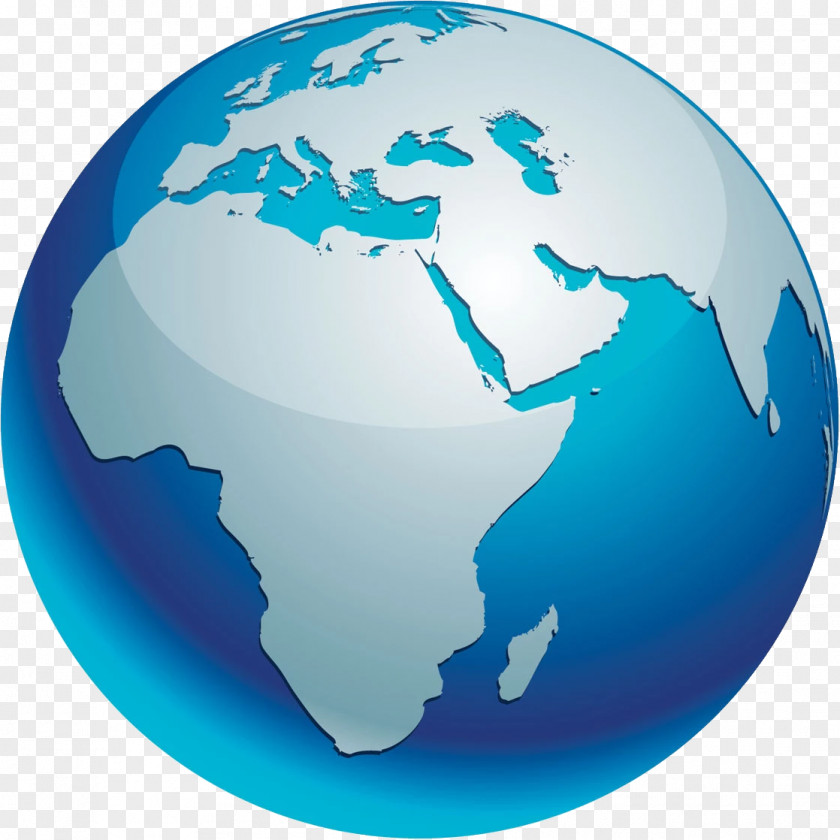 Globe World Map PNG