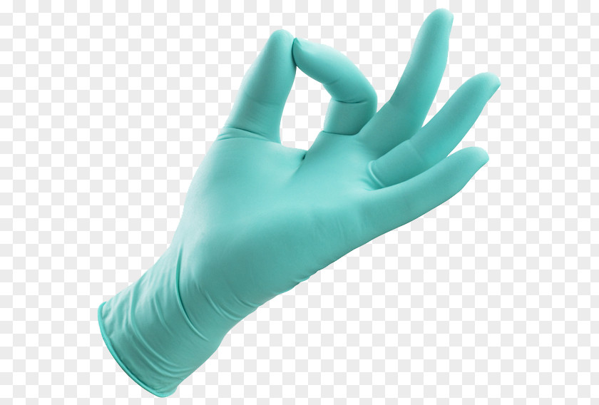 Hand Medical Glove Neoprene Latex PNG