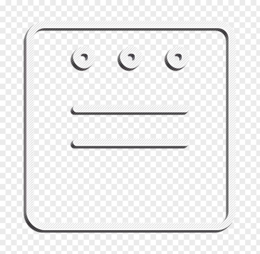 Smile Blackandwhite Exercise Icon Quiz Sticky Notes PNG