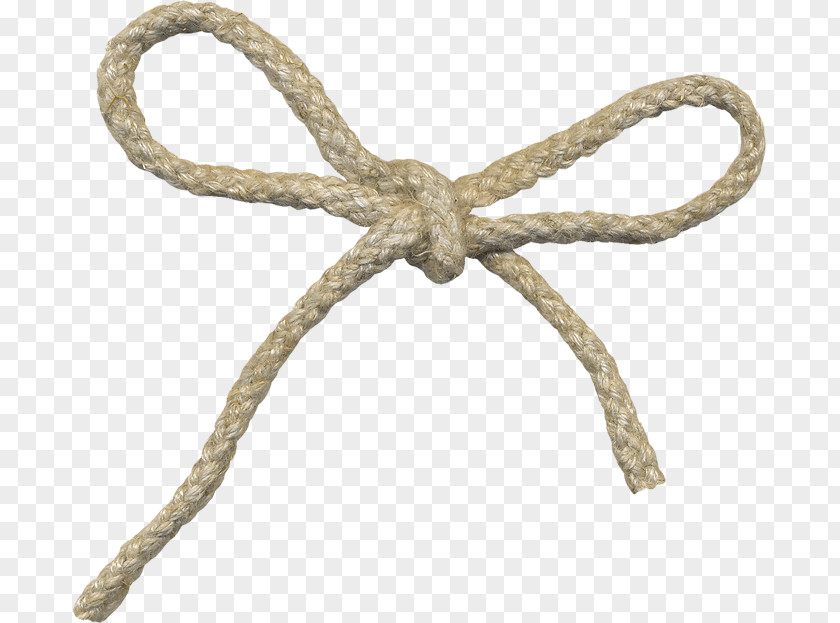 White Rope Hemp Twine PNG