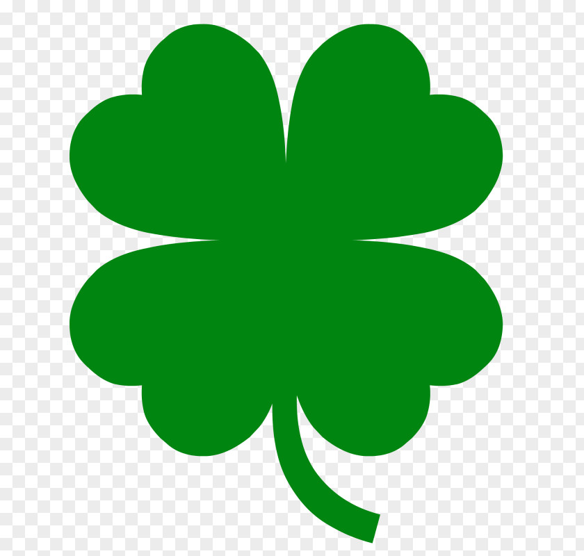 4 Leaf Clover Four-leaf Luck Clip Art PNG