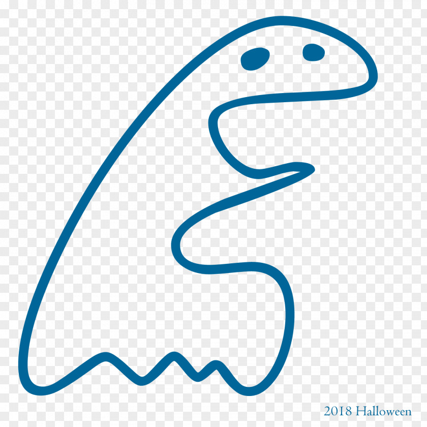 Halloween 2018 Clipart Groovy Ghosties E. PNG