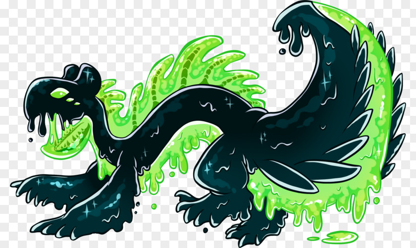 Read Below Slime Dragon Clip Art Illustration Drawing PNG