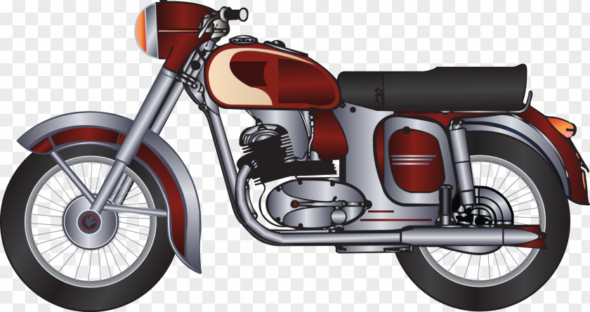 Vector Motorcycle Accessories Car PNG