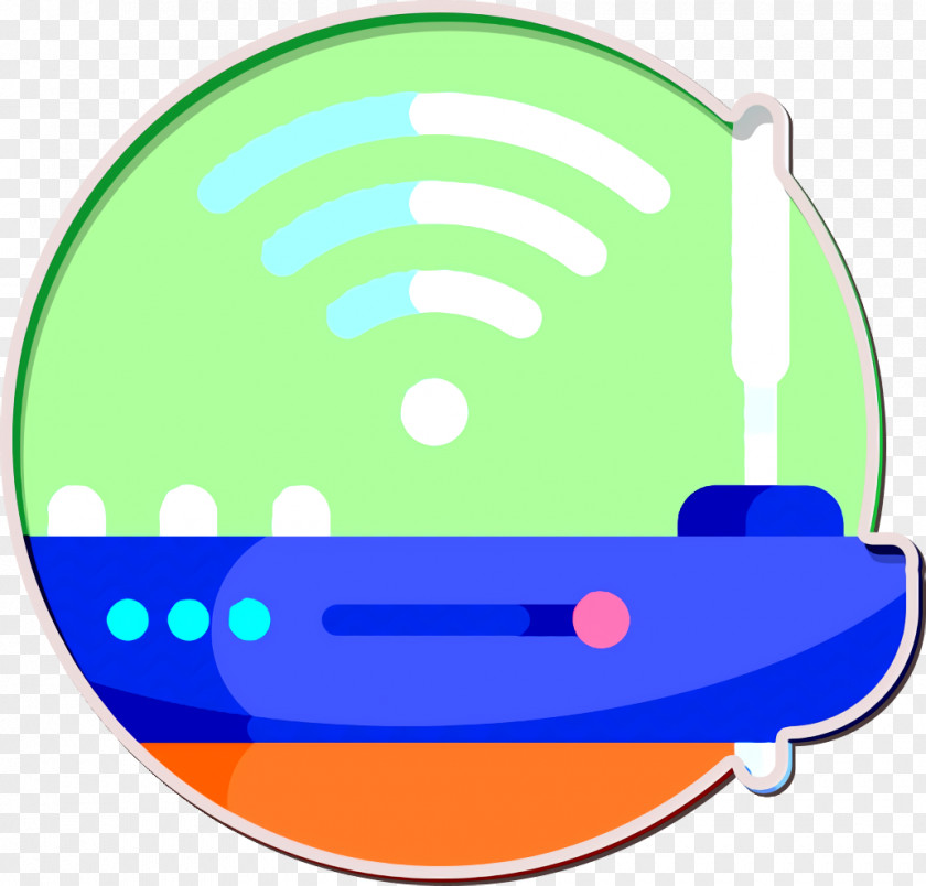 Wifi Icon Smart Home Router PNG