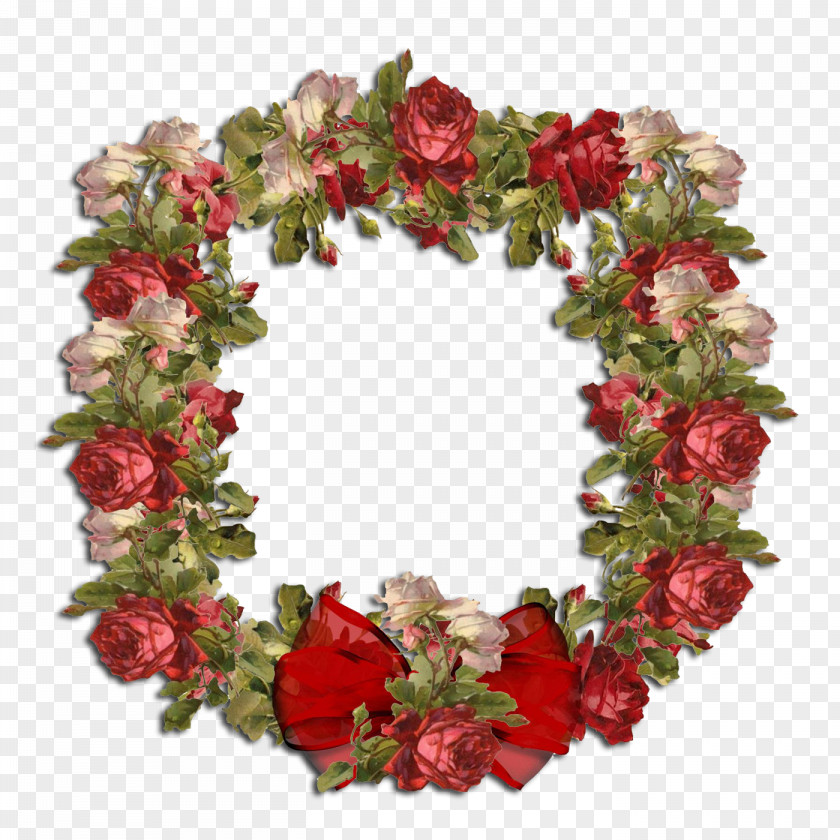 Artificial Flower Garden Roses Christmas Decoration PNG