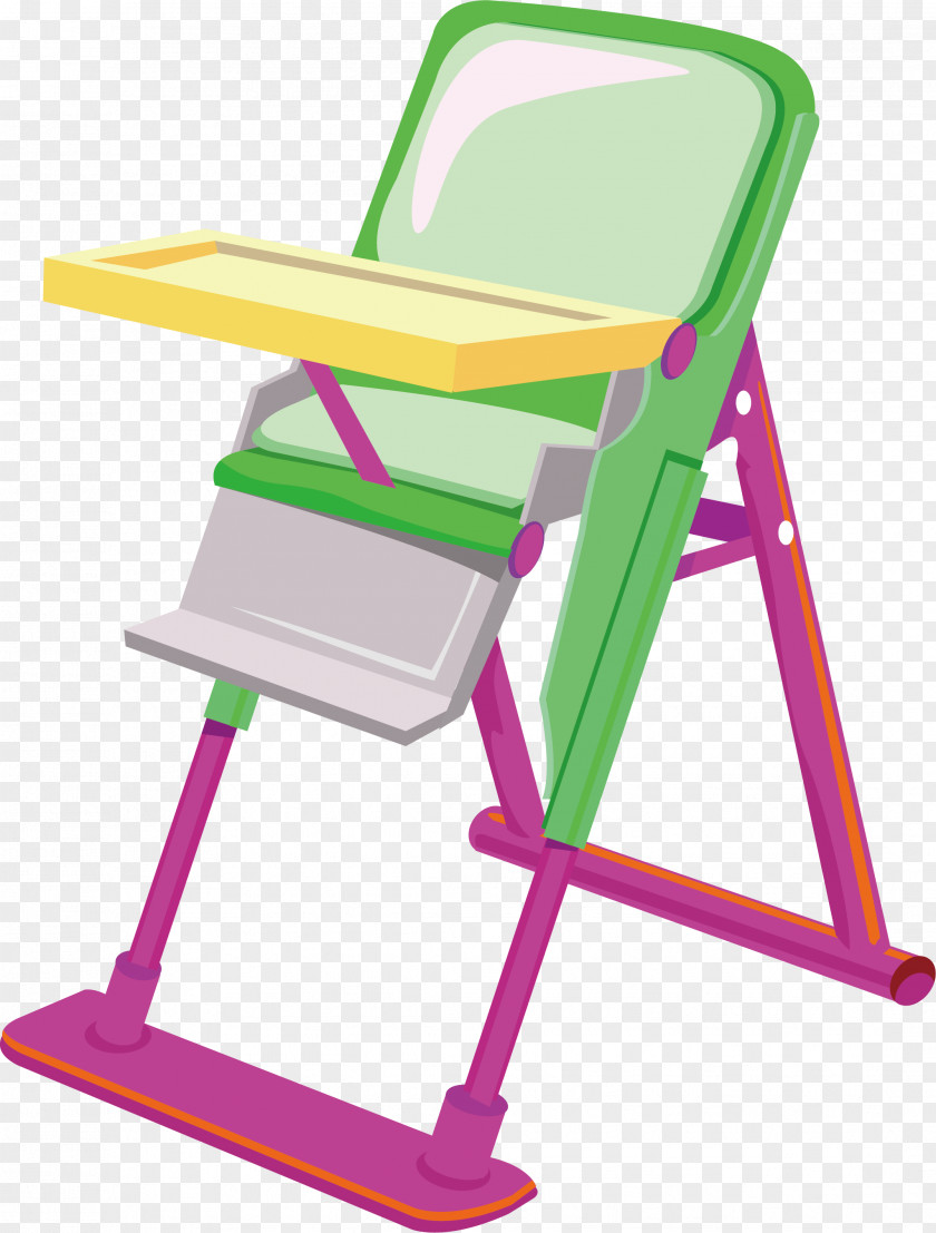 Baby Chair Vector Element Child PNG