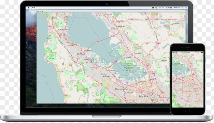 Map Refinement JavaFX Gluon Application Programming Interface PNG