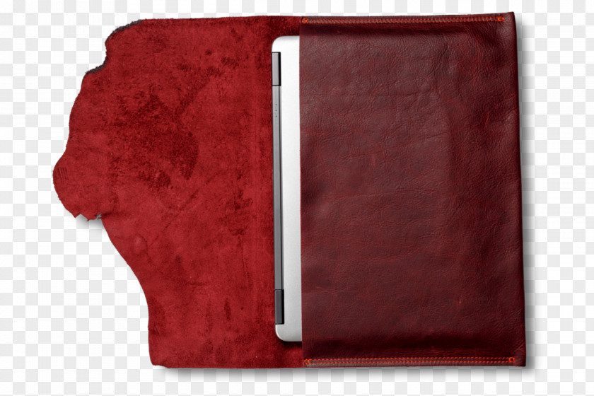 Red Leather Velvet Rectangle PNG