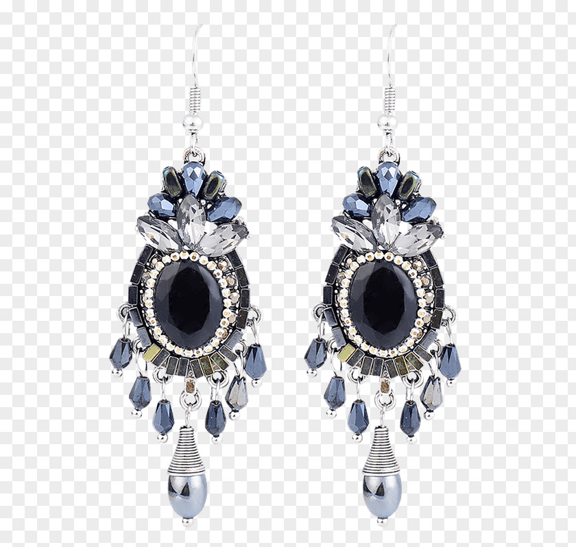 Sapphire Earring T-shirt Clothing Gemstone PNG