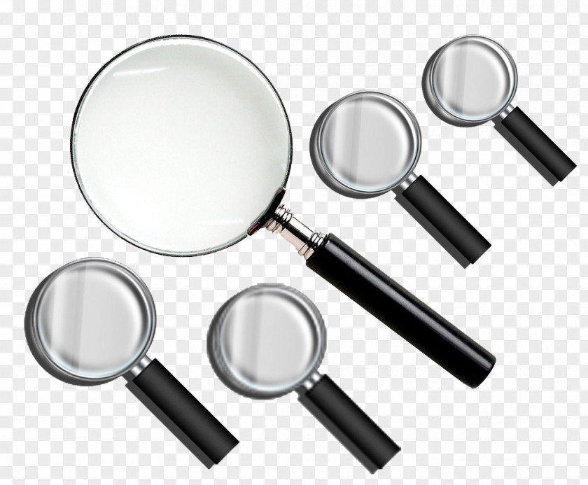 Sizes Magnifying Glass Mirror Icon PNG