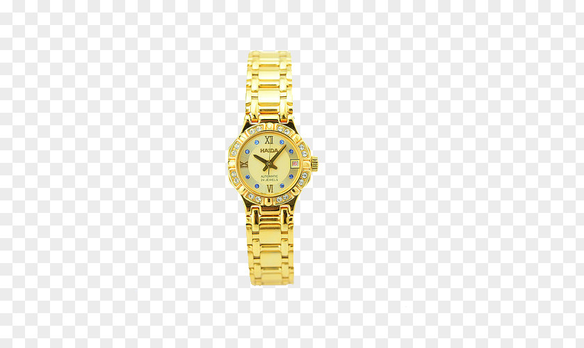 2015 Gold Female Watches Shanghai Tmall Watch Price Strap PNG