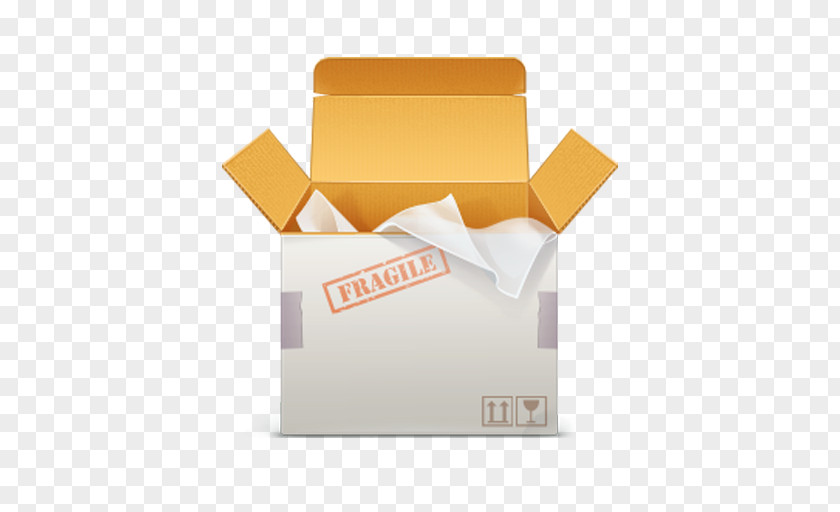 Box E-commerce Icon Design PNG