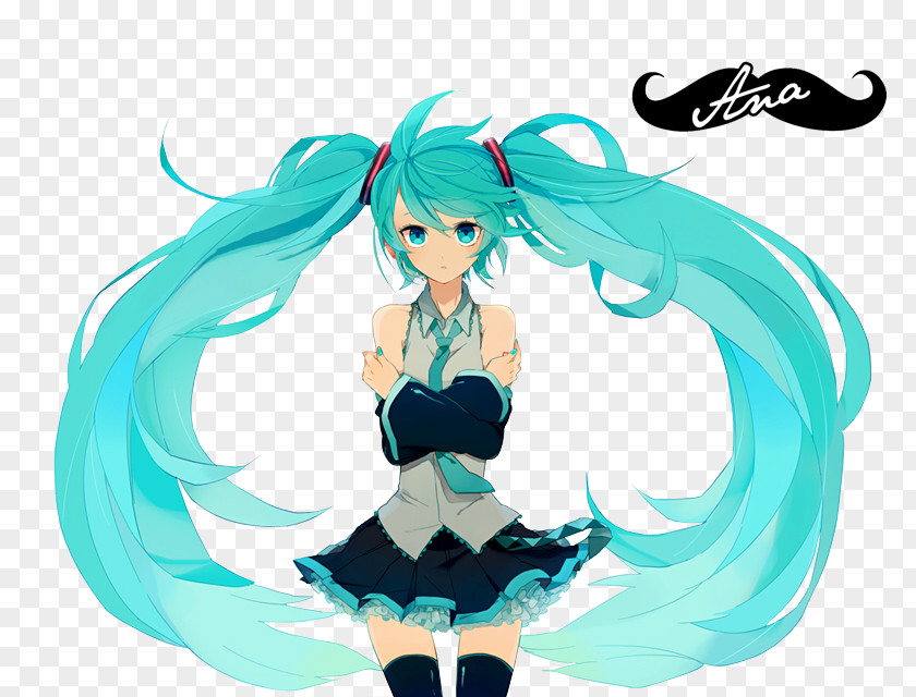 Hatsune Miku Vocaloid SF-A2 Miki Rendering PNG