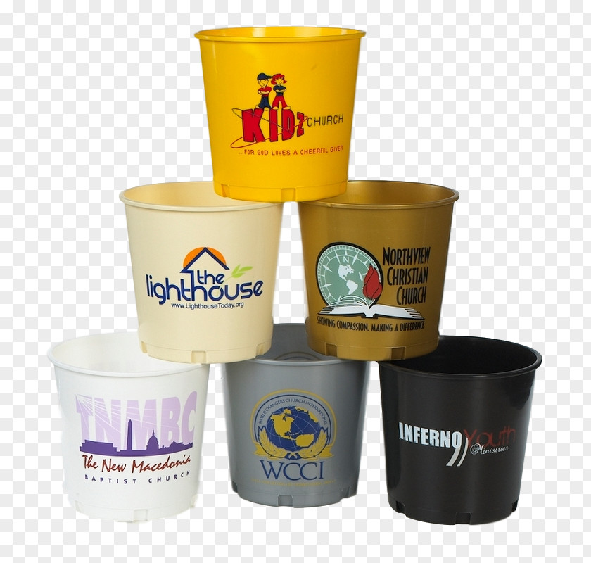 Personalized Plastic Buckets Coffee Cup Sleeve Product Bucket Logo PNG