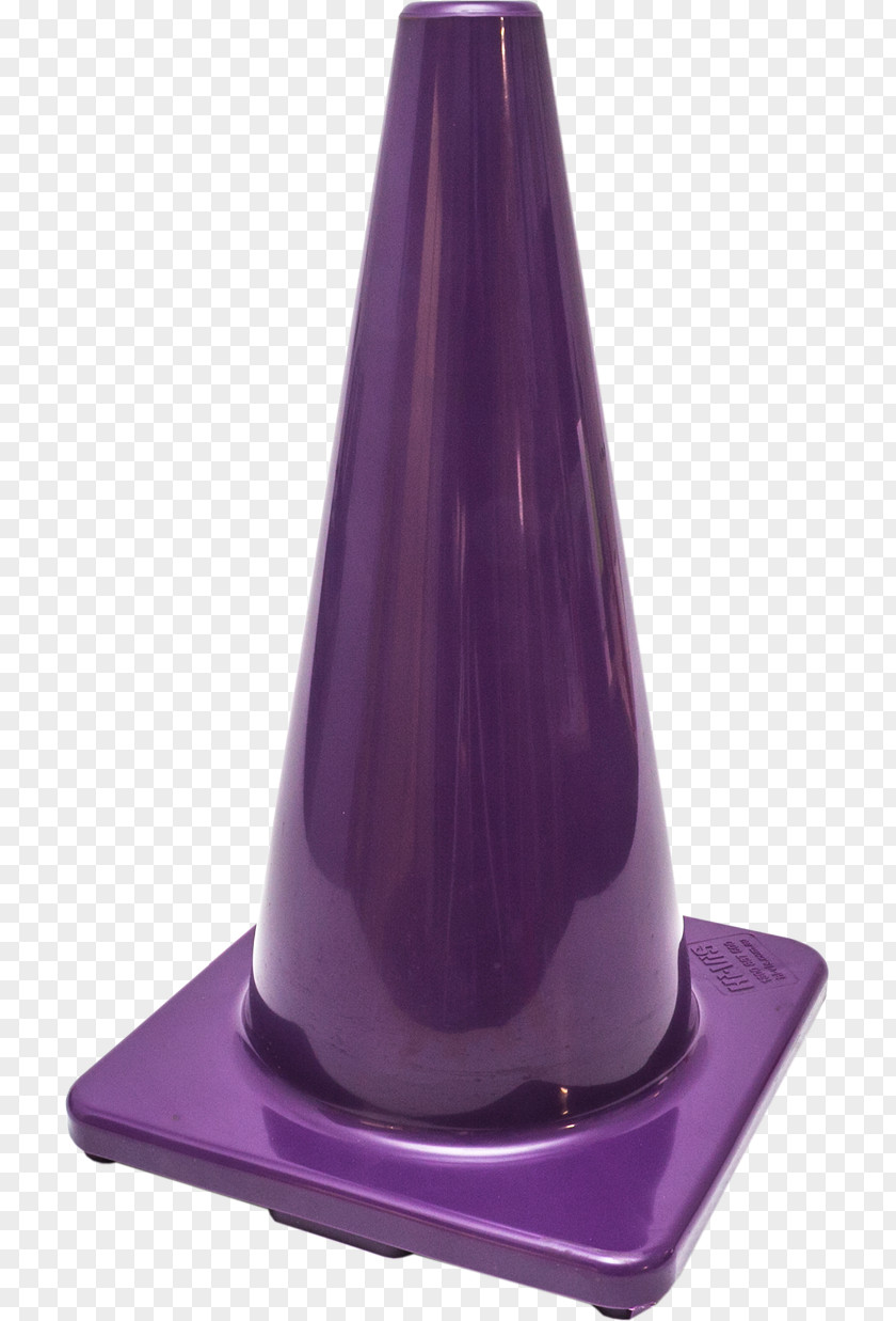 Printing Chart Traffic Cone Color Purple PNG