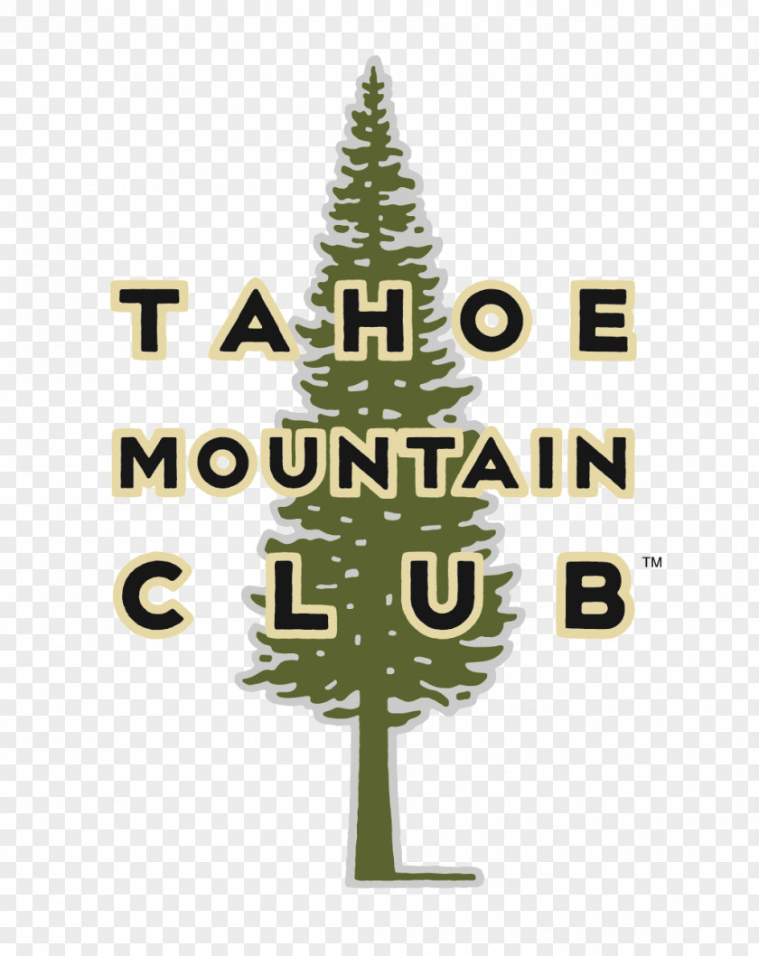 Christmas Tree Tahoe Mountain Club Ornament Spruce Font PNG
